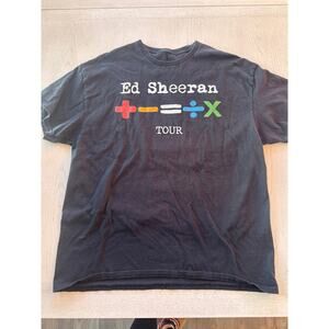 Ed Sheeran Mathematics Tour T Shirt 2023 (D)